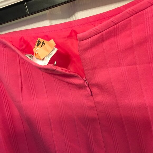 Tahari Fuchsia Pink Skirt Suit Sz 12 - Picture 5 of 10